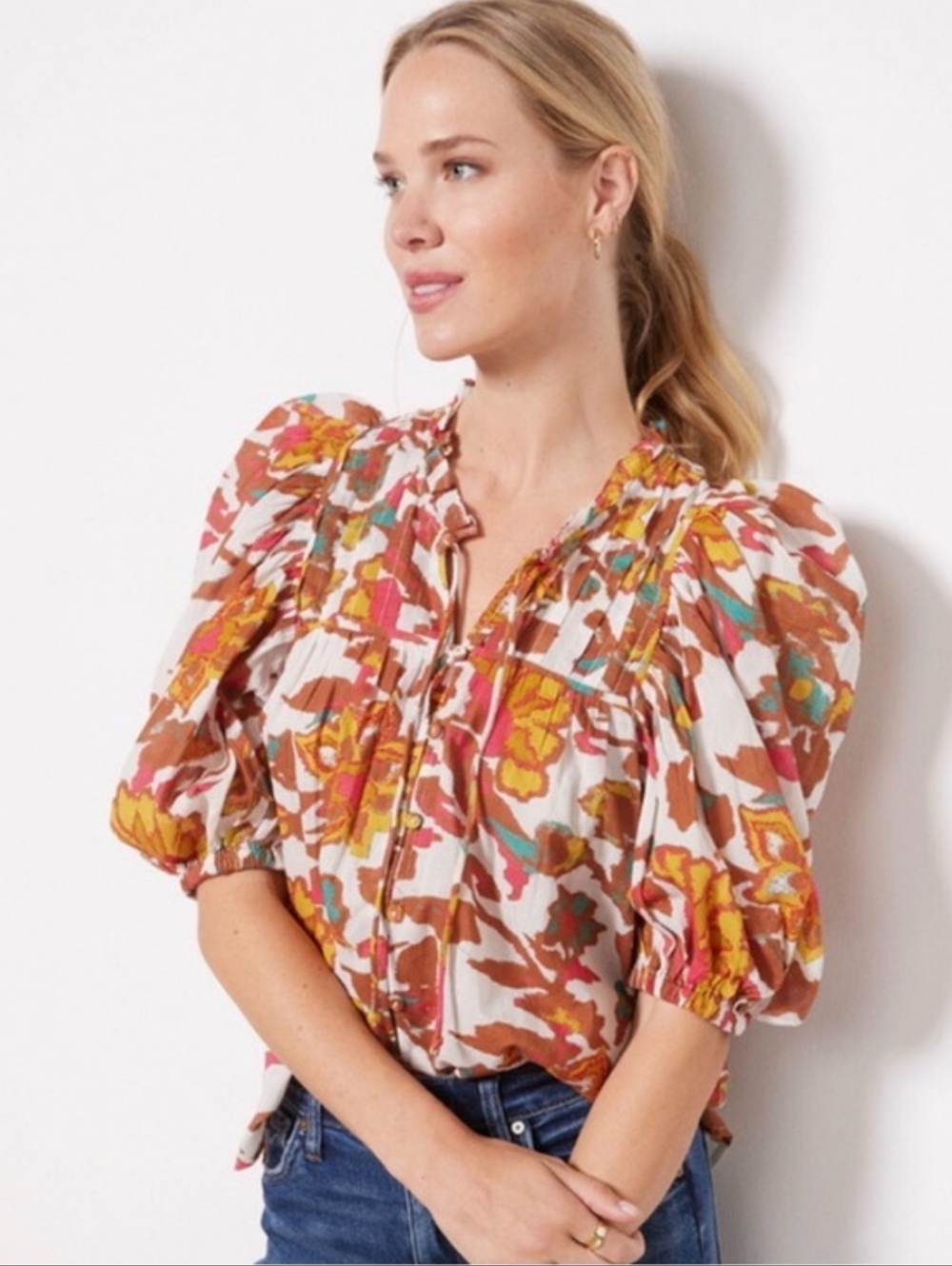 Cleobella Zola Blouse in Shea